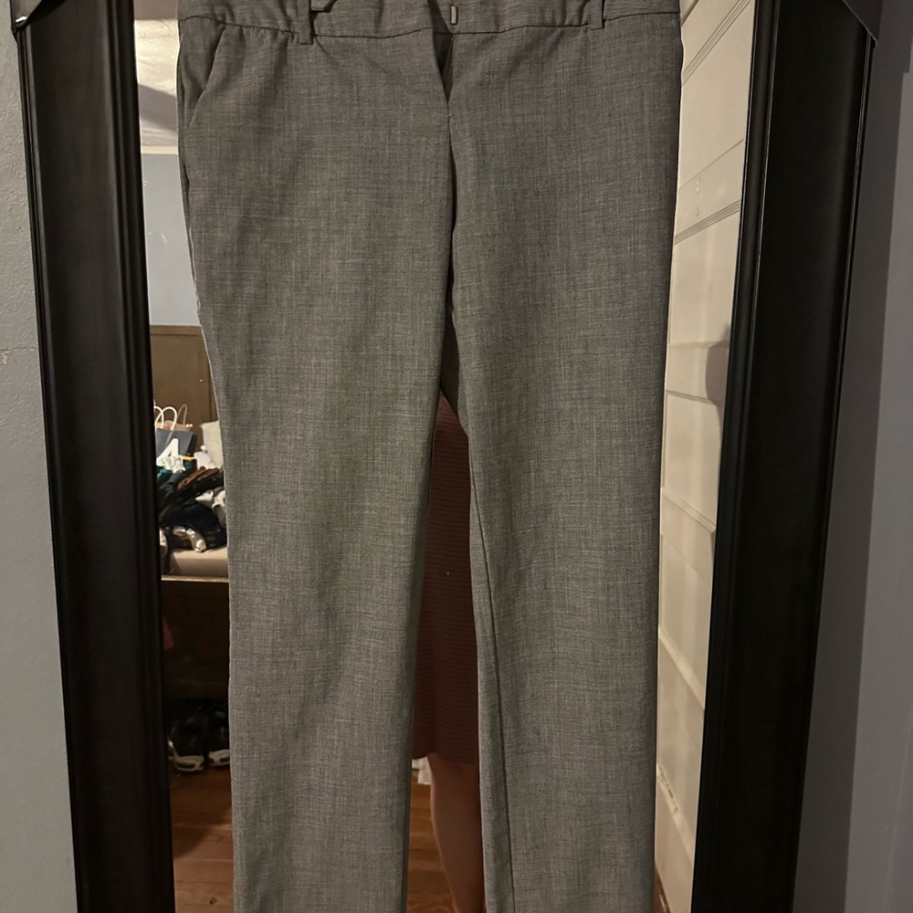 BCX Size 3 light grey dress pants.